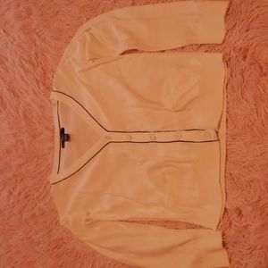 NWOT Gapkids Little Girl Long Sleeve Sweater Size M White
